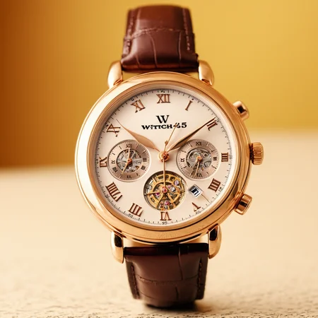 <lora:W4tch35_05XL-final:1>,an advertising photograph of a beautiful (W4tch35:1.2) as a (dress_watch:1.3) watch,on a watch stand,with detailed movement,medium shot,tilt shift,bokhe,8k wallpaper,masterpiece,photorealistic,HDR UHD,high contrast,hyper realistic,volumetric lighting,