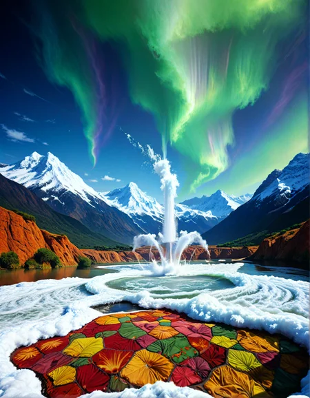 [fantasy landscape:1.2|surreal landscape:1.2| Sci-fi landscape]
an ancient mountain, with old trails, hidden caves, and a feeling of mystery,
,
Snowy blizzard Weather,
Pileus caps on growing cumulus,
Aurora-induced cyan/magenta gradients,
Autumn maple leaf carpets,
Oxbow lake meander scars,
,
Fountains spraying liquid mathematics,
Wind carrying whispered algorithms,
Hisaichi Ishii 
(masterpiece:1.4), (intricate details:1.4), (hyperrealistic:1.3),(painting:0.9),(ultra detailed:1.4), (8k resolution:1.3), (sharp focus), (dramatic perspective:1.1), (chromatic aberration:0.3), (film grain:0.2),
<lora:JuggerCineXL2:0.3>,
<lora:add-detail-xl:0.3>,
<lora:WildcardX-XL-Detail-Enhancer:0.4>,
<lora:xl_more_art-full_v1:0.7>,
<lora:ClassipeintXL2.1:0.3>,
<lora:Flux-XL_Scenery:0.3> flux-scenery ,
<lora:EnvyDramaticLightingXL01:0.7>
detailxl,