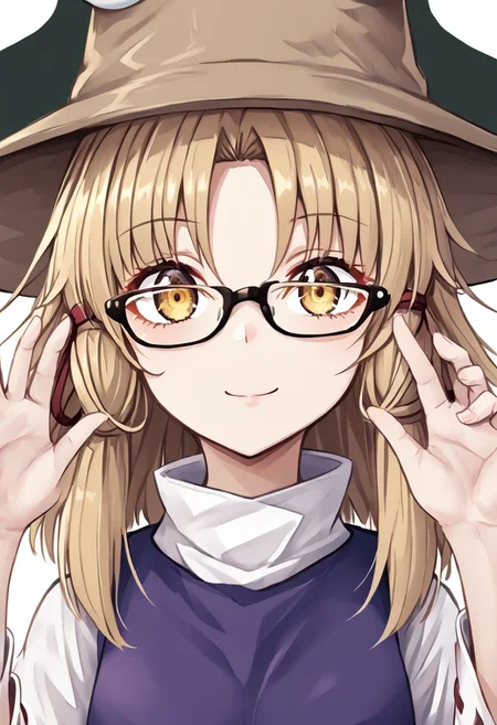 1girl, suwako, moriya_suwako, bespectacled, glasses,
masterpiece, best quality, very aesthetic, absurdres,