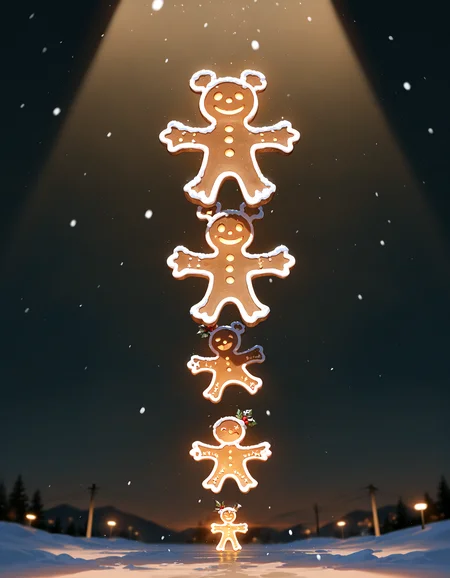 masterpiece, best quality, amazing quality, very aesthetic, absurdres, newest, volumetric lighting
gingerbread, snowing, merry, Gingerbread woman,female,<lora:Gingerbread_Man:0.6>,
masterpiece, best quality, amazing quality, very aesthetic, absurdres, newest, volumetric lighting