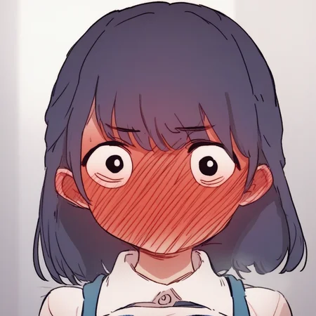 score_9, source_anime, B1ush, Full-face blush