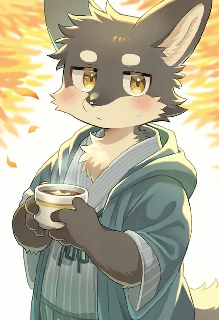 takefujif0x, 1boy, solo, furry, cute, kemono, masterpiece, best quality, very awa, very aesthetic, absurdres