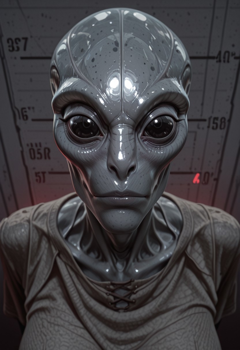 ((source_realistic:1.6)), hyper detailed, (dynamic pose:1.4), depth of field, 
alien,mugshot,gray skin,large eyes,black eyes
