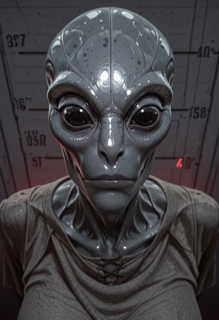 ((source_realistic:1.6)), hyper detailed, (dynamic pose:1.4), depth of field, 
alien,mugshot,gray skin,large eyes,black eyes
