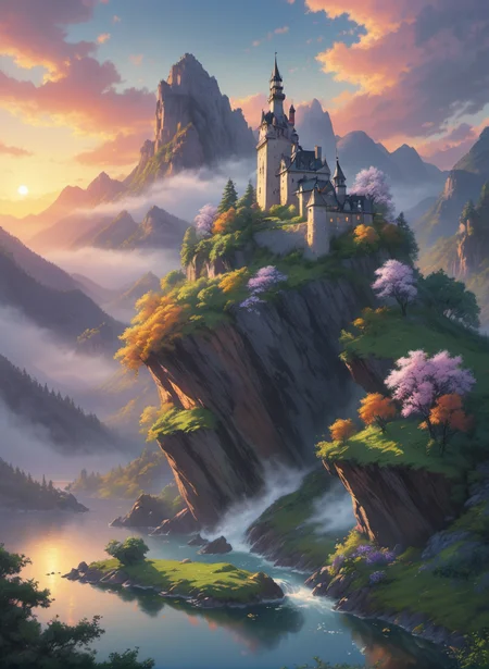 scenery from around the world,<lora:29å·é£æ¯15:0.8>