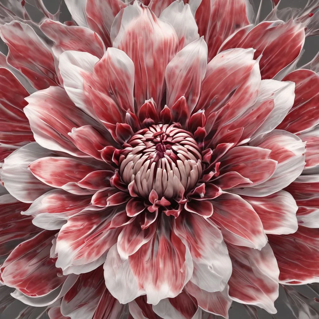 bleeding flower, 1object, high resolution, light from top