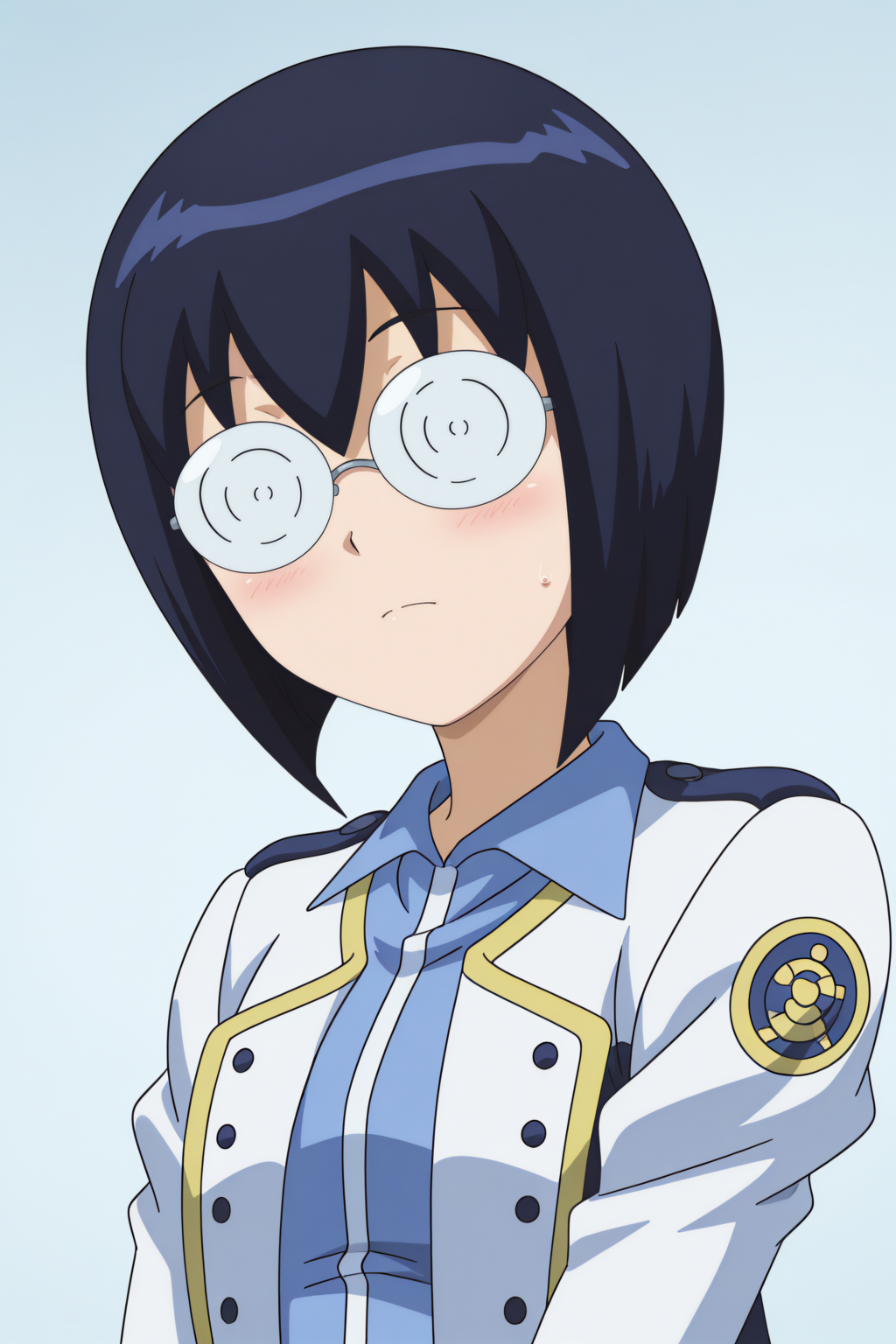 Ranko Kaneko, opaque glasses <lora:Zettai_Karen_Children_-_Ranko_Kaneko_-_illustrious:0.8>