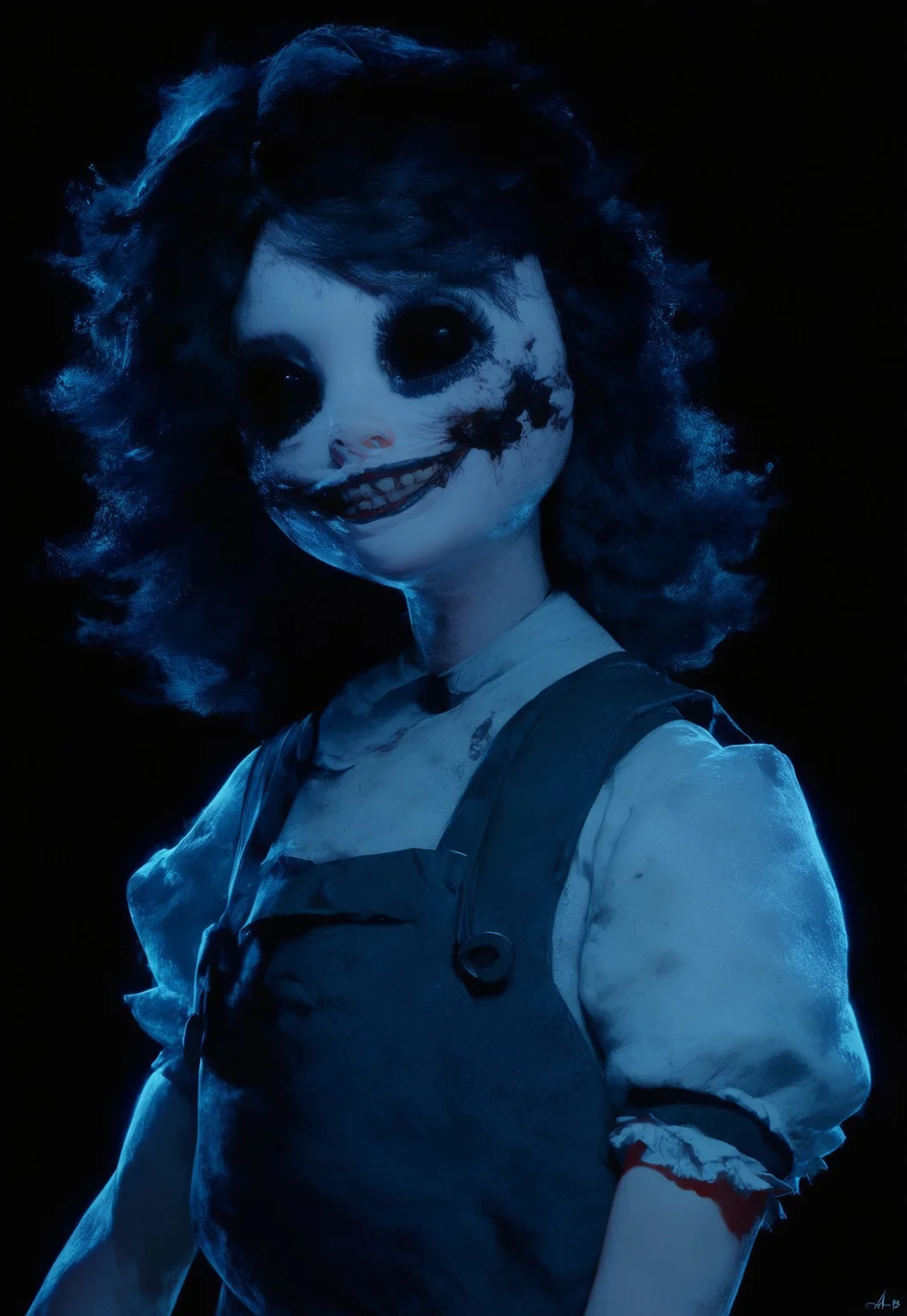 score_9,score_8_up,score_7_up,score_6_up, csr style
agathaxl,black hair,black eyes,smile,
pinafore dress,
standing,upper body,
abandoned school,dark corners,night,
<lora:agathaxl:1>,