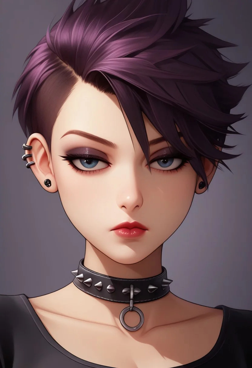 score_9, score_8_up, score_7_up, 1girl, solo,
(Detailed hair, emo hair, beautiful eyes, expressionless), chest close up, focus on mouth, beautiful lips,
solo, 1girls, 18 year old, detailed face, jawline, collar, smokey eyes, smooth skin, beige skin, beautiful eyes, choker, collar, collarbone, moonlight, makeup, goth girl, leather cuffs,
detailed background, 4k, masterpiece, best quality, highly detailed, realistic, blender 8k, detailed render
