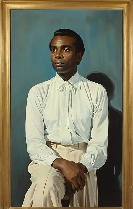 masterpiece,best quality,<lora:tbh370-sdxl:0.6>,illustration,style of Milton H. Greene portrait of noble man