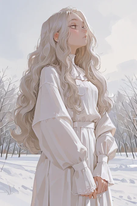 best quality, masterpiece, very awa, absurdres,   <lora:nhl-001:0.4>, nhl-001,<lora:96YOTTEA-WAI:0.4>, <lora:InCaseIL:0.6>, western cartoon, <lora:torikun_illust:0.6>, <lora:MoriiMee_Gothic_Niji_Style_Illustrious_r1:0.5>, <lora:FKEY:0.3>
a girl, white gold wavy long hair, thick hair,