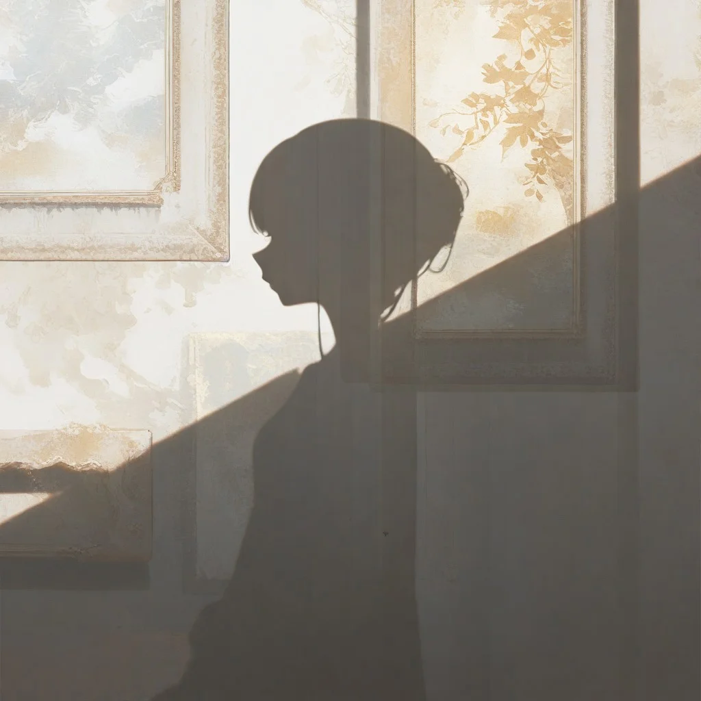 in painting, 1girl, shadow, from front, usnr
BREAK 
masterpiece, best quality, good quality, very awa, very aesthetic, absurdres, newest, (Perfect details),(****), haiz_ai, no lineart,no outline,
