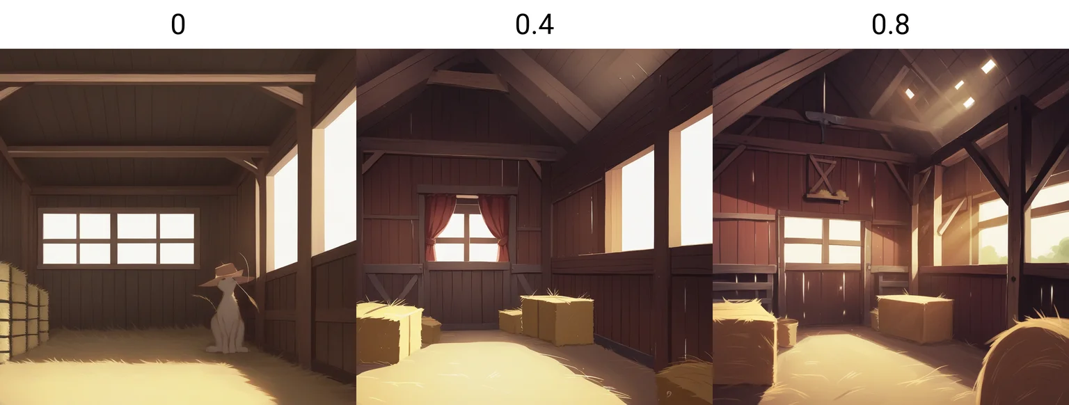 score_9, score_8_up, score_7_up, score_6_up, score_5_up, score_4_up, zPDXL2,source_anime,rating_questionable,<lora:Barn:0> b4rn, barn, interior, indoors, straw