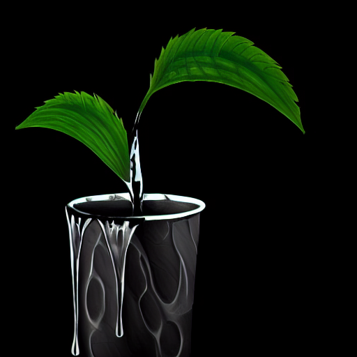 dripping, simple background, cup, leaf