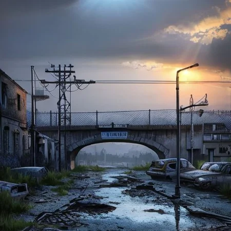 (masterpiece:1.2), (best quality,:1.2), 8k, HDR, ultra detailed, ((photorealistic)), professional light, cinematic lighting, fashion photography, ambient lighting, atmospheric effects, <lora:detail_slider_v4:3>, and, area, bridge, city, floor, going, large, motel, near, night, the, very, wasteland, with, <lora:Wasteland-10:1>, (style-rustmagic:0.2), (Style-SwampMagic:0.2), epiCPhoto