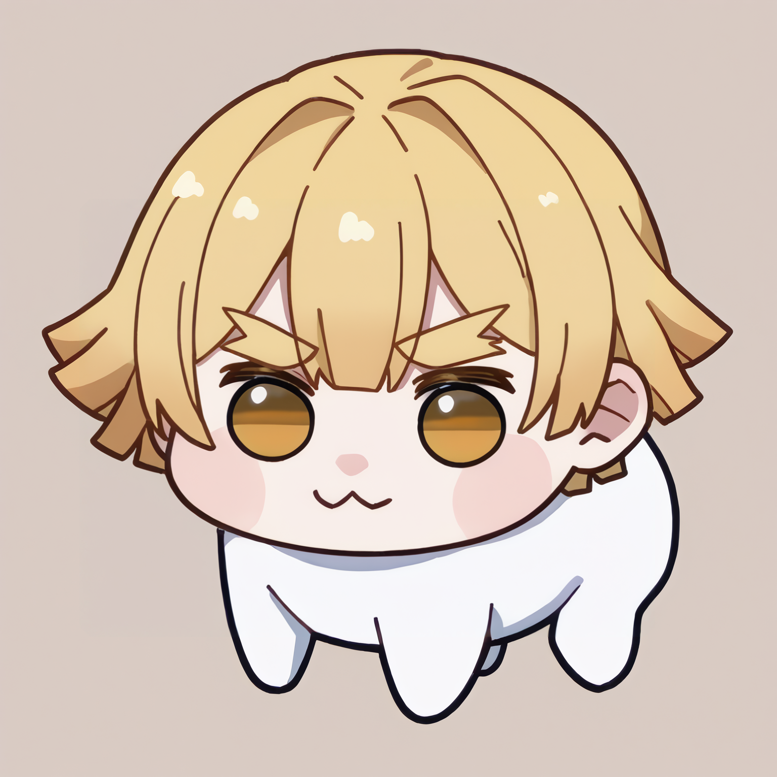 score_9, score_8_up, score_7_up, source_anime, <break> doro, creature, :3, chibi, no humans, white skin, four legs, solid circle eyes, no pupils, simple background, solo, male focus, 1boy, zen1tsuag4tsuma, short hair, blonde hair, yellow eyes, thick eyebrows
<segment:yolo-face_yolov8m.pt,0.4,0.5//cid=1>