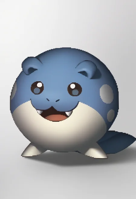 score_9, score_8_up, score_7_up, source_anime, BREAK, solo,  <lora:zs_FFVIIChibisXL_1:1>, ffviichibis, chibi, standing, full body, white background, <lora:Spheal-pdxl_Fp:1>, sphealpk, pokemon \(creature\), fang, happy,