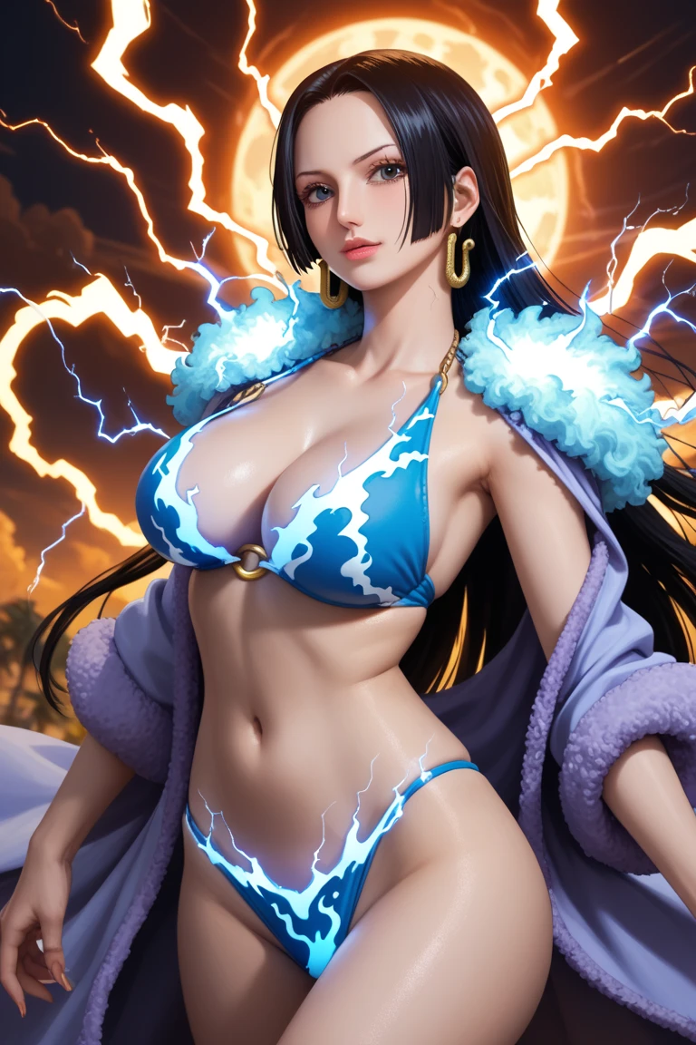 score_9,score_8_up,score_7_up,uncensored,source_anime,1girl,bikini,large breasts,glowing,glowing clothes,electricity clothes,LIGHTNING body,ELECTRICITY,boa hancock,one piece,
