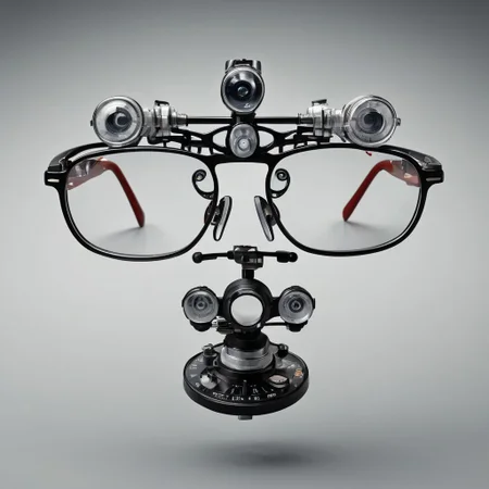 Glasses-phoropter, optical, medicine