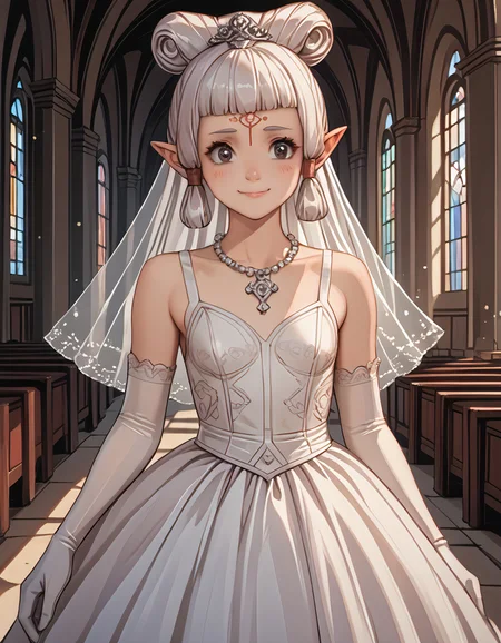 score_9, score_8_up, score_7_up, score_6_up, score_5_up, score_4_up, source_anime, 4K, (8K), best quality, (beautiful), (dynamic lighting), (super detailed skin), sharp focus, (1_girl, solo focus), masterpiece ,absurdres ,detailed face ,beautiful face , paya, elf ears, pointy ears, , high ponytail,
blush,bride, wedding dress, bridal veil, white dress, tiara, pearl necklace, indoors, church, sunlight, light rays, (light particles), elbow gloves, white gloves, garter straps, white thighhighs, gothic architecture, pillar, arch, smile, closed mouth, blush, sweatdrop, wedding ring, wedding,
Real light and shadow, anime face, 4k, 8k, wallpaper,epic, detail texture colored inner hair,ear breathing)))),((blue_eyes:1.3))),intricate eyes,beautiful detailed eyes,symmetrical eyes,big eyes:1.5,(((lustrous skin:1.5,bright skin: 1.5,skin ,shiny skin,very shiny skin,shiny body,plastic glitter skin,exaggerated shiny skin,illuminated skin))),(detailed body,(detailed face)),(((intricate outfit,intricate clothes,embroidered outfit,ornate outfit,embroidered clothes,ornate clothes))), (dynamic pose:1.0) (centered,scale to fit dimensions,Rule of thirds), (ultra detailed,extremely detailed),(photorealistic artwork:1.37),(extremely detailed CG unity 8k wallpaper),(((vibrant colors,vibrant theme))),(intricate),, embedding:OverallDetail, embedding:civit_nsfw, 1girl, perfectly flat chest, tiny perky tits