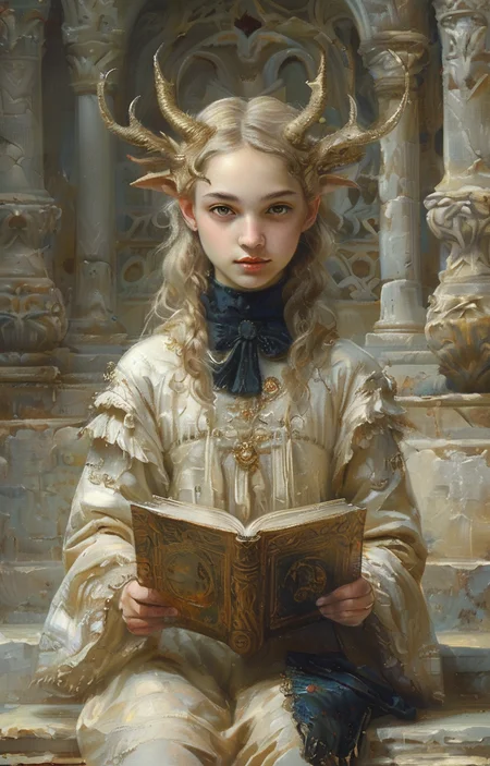masterpiece,best quality,<lora:tbh266-sdxl:0.9>,illustration,style of Bestiary tech genius teenage girl