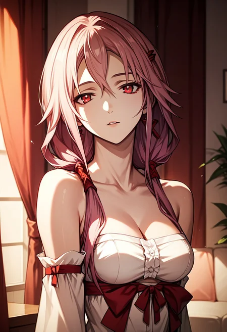 score_9_up, score_8_up, score_7_up, extreamly detailed, beautiful detailed face, complex detailed background, 1girl, BREAK,
INORI YUZURIHA, white underware