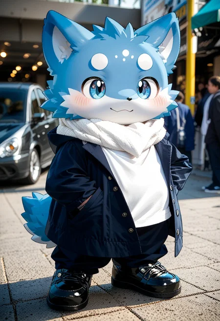 score_9, score_8_up, score_7_up, ((((sdgs6fkg4by zuppu11)))), photo background, 1boy, furry, kemono, cute, solo, full body, zPDXL3