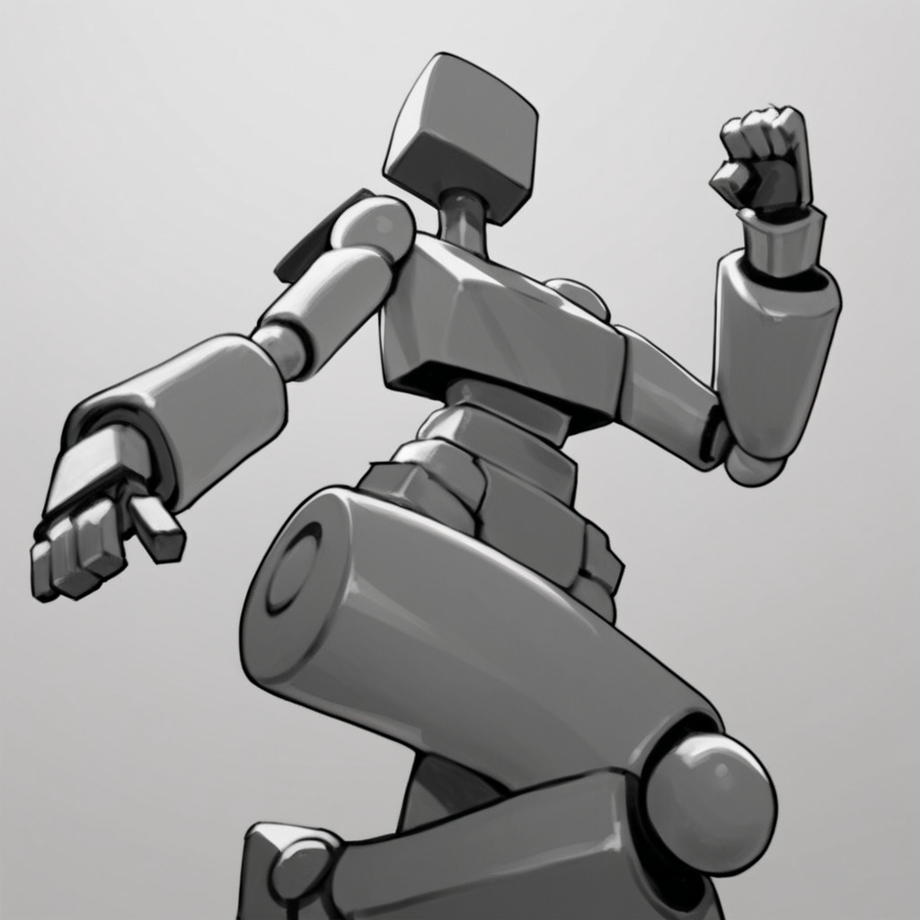 score_9, score_8_up, score_7_up, score_6_up, score_5_up, score_4_up, source_anime,  BoxPerson, monochrome, greyscale, no humans, robot, mecha, humanoid robot, dynamic pose, score_9, score_8_up, score_7_up, score_6_up, score_5_up, score_4_up, source_anime, BoxPerson, monochrome, greyscale, no humans, robot, mecha, humanoid robot, dynamic pose, intricate, futuristic, epic, highly detailed, cinematic