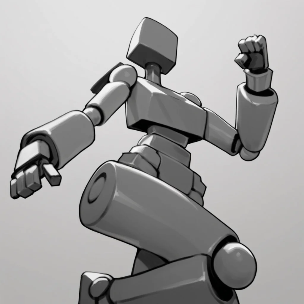 score_9, score_8_up, score_7_up, score_6_up, score_5_up, score_4_up, source_anime, BoxPerson, monochrome, greyscale, no humans, robot, mecha, humanoid robot, dynamic pose, score_9, score_8_up, score_7_up, score_6_up, score_5_up, score_4_up, source_anime, BoxPerson, monochrome, greyscale, no humans, robot, mecha, humanoid robot, dynamic pose, intricate, futuristic, epic, highly detailed, cinematic