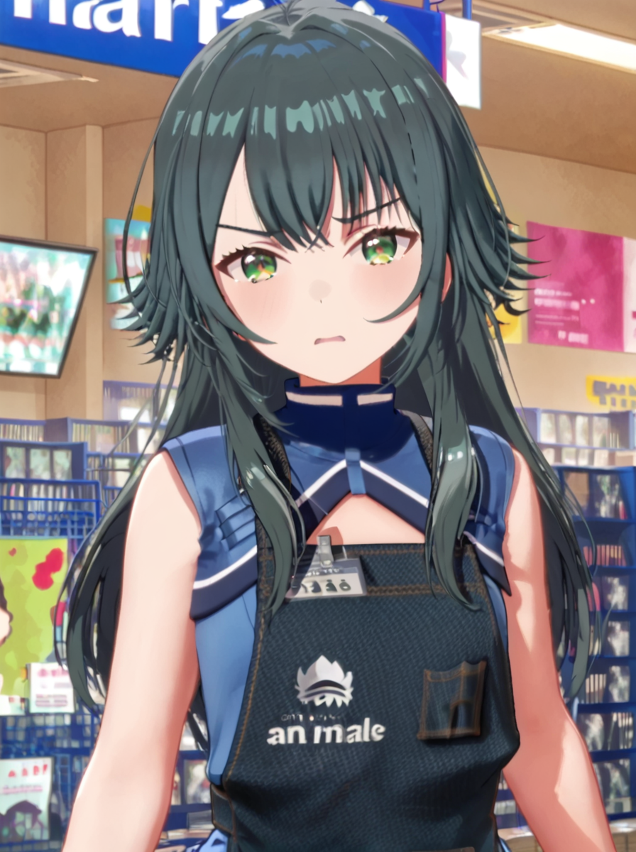 detailed background, shiny skin, posing, rating safe, 
<lora:temari.pony:1>,
temari,
half-closed eyes, disgusted, look down, 
looking at viewer, parted lips,