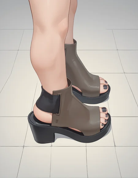score_9, score_8_up, score_7_up, score_6_up, score_5_up, score_4_up, source_anime,
1girl,
standing,
(ml54 sandals), platform footwear,
black toenail polish,
foot focus, from above, from side,
embedding:zPDXL2 ,