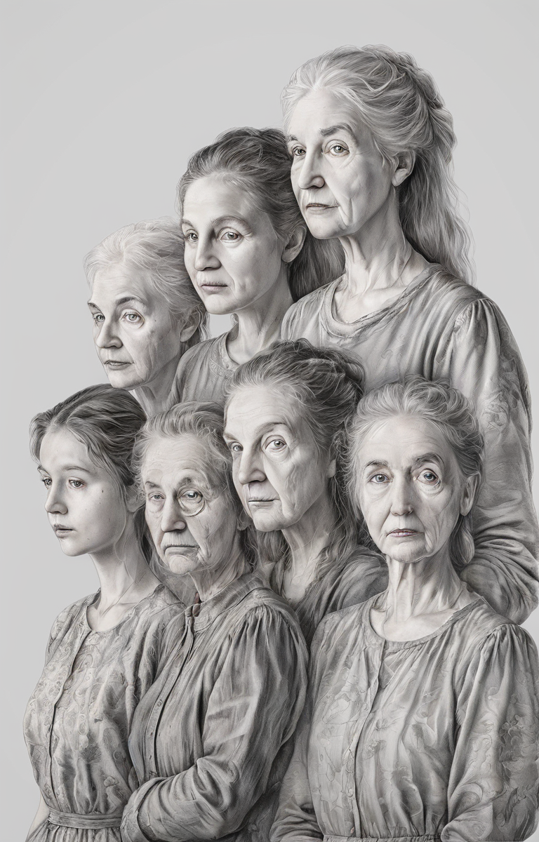 masterpiece,best quality,<lora:tbh55-sdxl:1>,illustration,20 years old,30 years old,40  years old