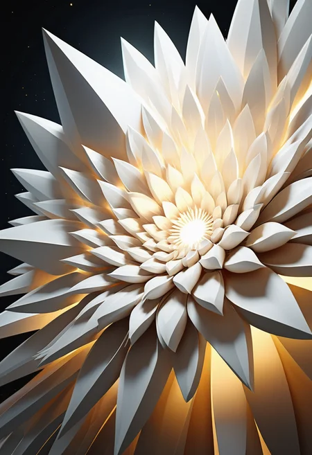 (masterpiece), (best quality), Navajo White colored Gemrazer in Post-Conceptual Art style, low-key lighting, lo-fi, glow, dynamic cinematic lighting, ray_tracing, global illumination, masterful composition, dynamic movement
