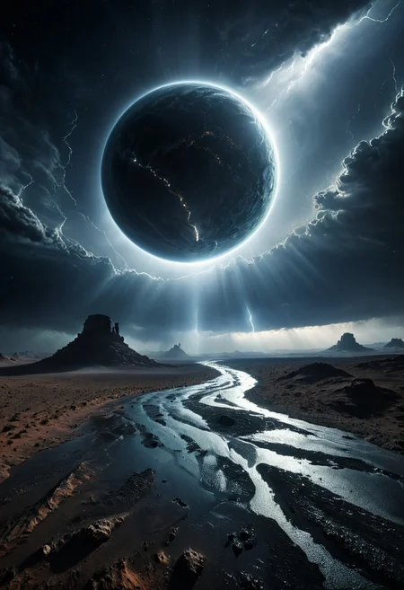 giant extraterrestrial grays watching planet earth closely with universe around them::3
high definition photography, sci-fy style, poetical scene, desert, storm, thunder, ufo flying, Depth of Field, F/ 2. 8, high Contrast, Cinematic Lighting, ethereal light, intricate details, extremely detailed, incredible details, full colored, complex details, Photography, Photoshoot, wide angle shot, Super Resolution, ProPhoto RGB, Massive, Big, Spotlight, Frontlight, Halfrear Lighting, Backlight, Rim Lights, Cinematic Lighting, volumetric Light, Contre Jour, Rembrandt Lighting, Beautiful Lighting, Accent Lighting, Global Illumination, Ray Tracing Global Illumination, Optics, Materiality, Ambient Occlusion, Glowing, Shadows, Rough, Shimmering, Ray Tracing Reflections, Chromatic Aberration, CGI, VFX, SFX, 8k, insanely detailed and intricate, hypermaximalist, elegant