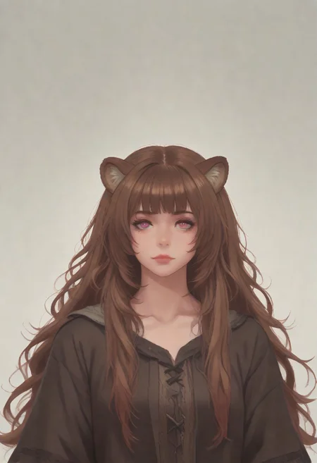 score_8_up, score_7_up, score_6_up, dnd <lora:dnd_flat:0.95> 1girl raphtalia, long hair, bangs, brown hair, animal ears, raccoon ears, raccoon tail, raccoon girl, pink eyes. dramatic lighting, ornate.
WHITE BACKGROUND