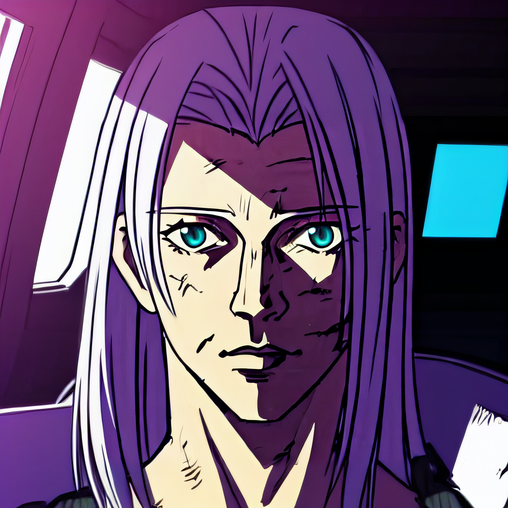 (masterpiece, top quality, best quality, realistic, beautiful and aesthetic:1.2) 1boy, cockpit, looking at viewer, dirty, davidstare1, <lora:davidstare1-000040:.7> <lora:lora:0.8> Sephiroth (Final Fantasy), Sephiroth <lora:LCM_LoRA_Weights_SD15:1>