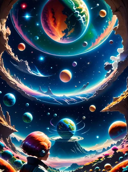score_9,score_8_up,,score_7_up,,<lora:art_deco_pony:0.8>,source_anime,anime style,
artdecostyle,
, no humans, scenery, star (sky), sky, planet, watermark, space