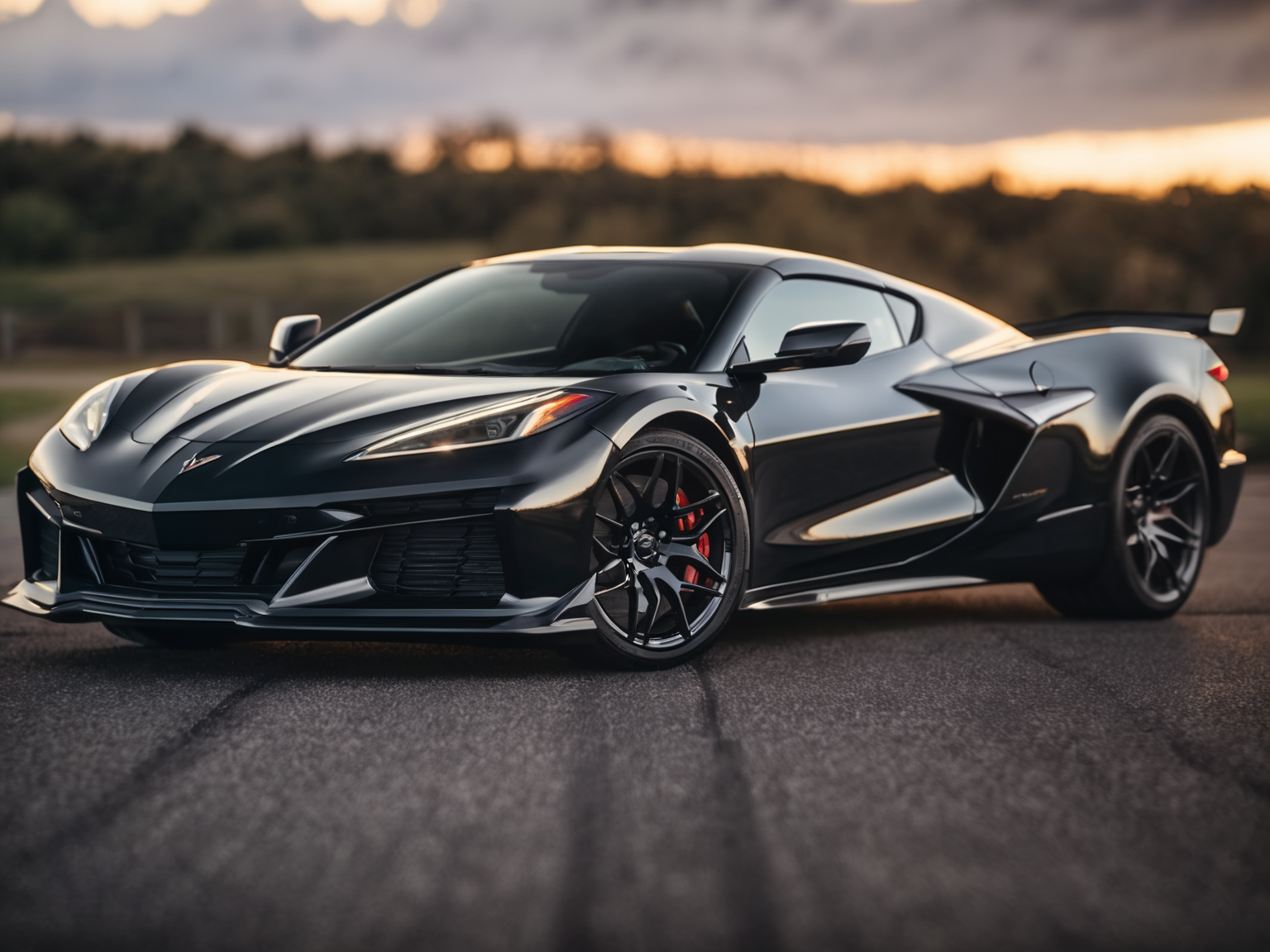 cinematic film still of cvttz06 car, complete car, shallow depth of field, vignette, highly detailed, high budget, bokeh, cinemascope, moody, epic, gorgeous, film grain, grainy <lora:cvttz06_car_t12_SDXL-000010:0.7>