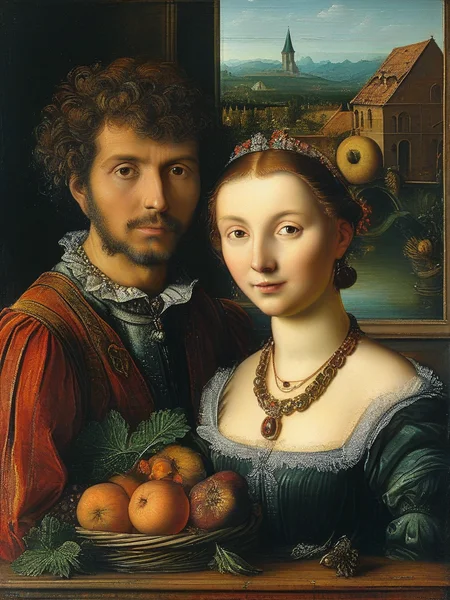 masterpiece,best quality,oil painting ,still life,<lora:tbh107-sdxl-dim64:1>,style of Albrecht Altdorfer