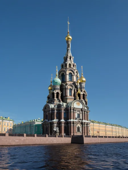 RAW photo of, water, spire, high quality, beautiful, , , <lora:piter-step00022500:1>, 8k uhd, dslr, soft lighting, high quality, film grain, Fujifilm XT3, extremely detailed, saint petersburg