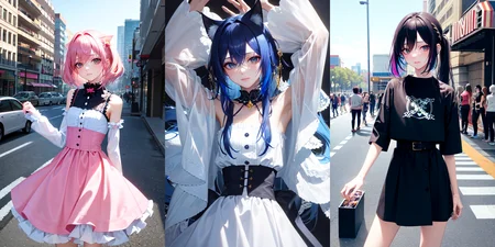 highly insanely detailed, masterpiece, top quality, best quality, highres, 4k, 8k, RAW photo, (very aesthetic, beautiful and aesthetic), 
(1girl:1.3), solo focus, cat girl, 
[[small waist]], [skinny], (anorexic, anorexia:1), 
<lora:Anorexition_v1-rep60-d64-a48:0.7>, 
(__lazy-wildcards/char/haircolor__), 
__lazy-wildcards/dataset/background__,âââ