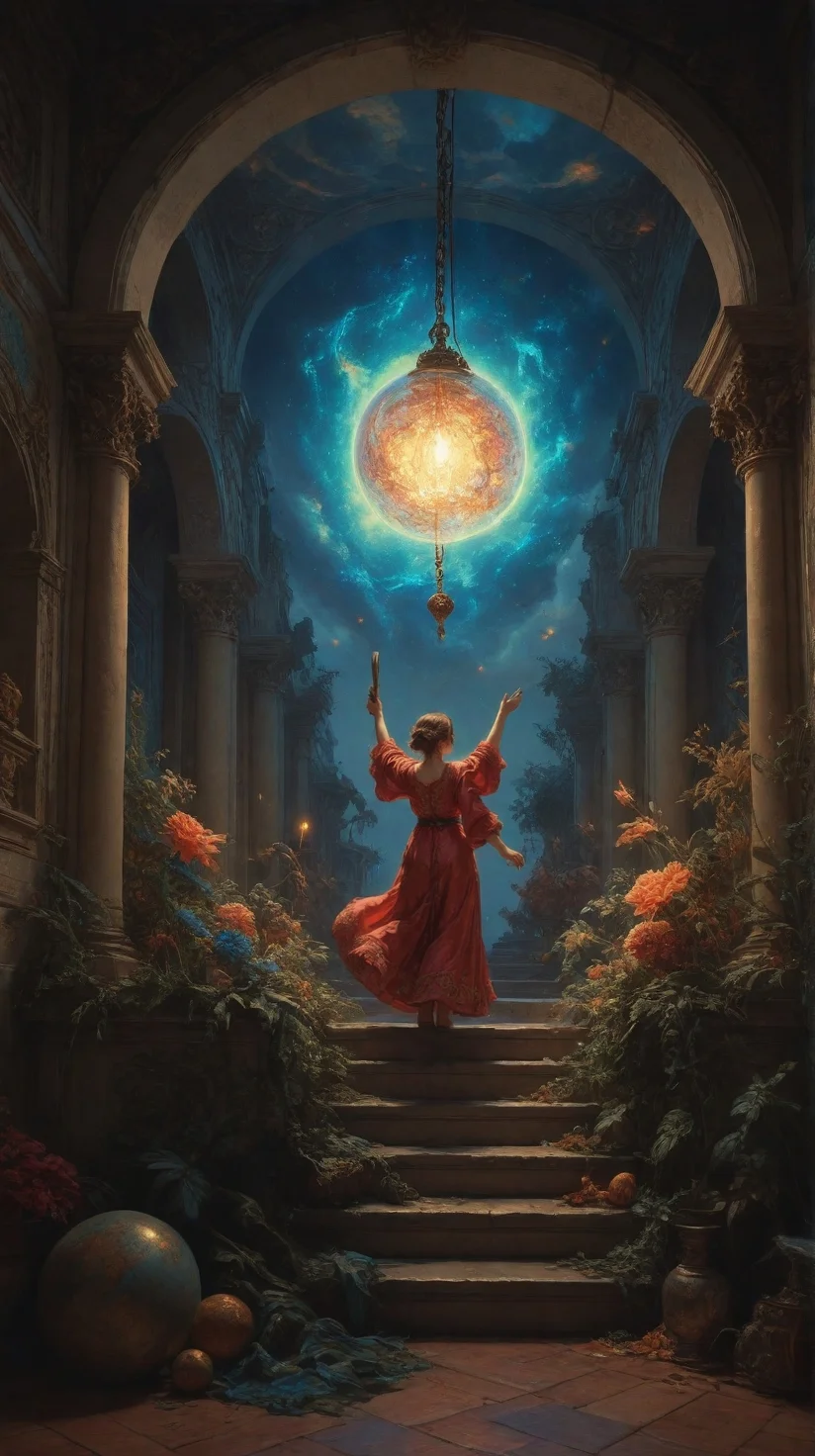 Renaissance style, Baroque, anime artwork "epic stellar nursery, by greg rutkowski, sung choi, photo realistic, 8 k, cinematic lighting, hd, atmospheric, hyperdetailed, trending on artstation, devainart, digital painting, glow effect",
<lora:Wild_Anime_2025:0.7>,
<lora:风格:0.7> style11,
<lora:extremely_detailed:0.7> extremely detailed ,
<lora:aidmaImageUpgraderSDXL-v0.3:0.5> aidmaImageUpgrader,
<lora:add-detail-xl:0.7>,
<lora:HyperdetailedColoredPencilIl:0.3>  ArsMJStyle, Colored pencil hyperdetailed realism, . anime style, key visual, vibrant, studio anime,  highly detailed, Fantasy painting art style, imaginative, dynamic composition, professional-grade execution, creates immersive world and landscape, painterly, epic, magical, dramatic, exuberant, grandeur, baroque art, oil painting art style from Renaissance period, masterful composition, Renaissance mood, renaissance oil painting, brush strokes, Realistic, perspective, light and shadow, religious or mythological themes, highly detailed