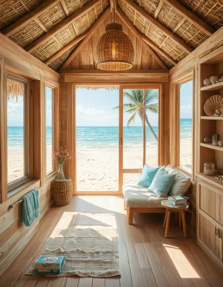 rating_safe,looking at viewer,focus on woman face,A woman wearing a sleek and modern diving swimsuit with dress, primarily designed in a combination of navy blue and turquoise tones with subtle black accents, is standing gracefully inside a cozy and charming beach hut,c0zy b34ch hut; the hut, made of light-colored wooden planks with a weathered, rustic finish, is warmly lit by natural sunlight streaming through its open windows and doorway, creating a relaxed and serene atmosphere. The woman, who appears confident and at ease, has slightly wet, wavy chestnut-brown hair that falls softly to her shoulders, subtly catching the light; her posture is upright yet casual, with one hand resting gently on the edge of the wooden frame of the hutâs doorway, while her other hand is placed lightly on her hip. The interior of the beach hut is adorned with small, homey details such as a straw mat on the wooden floor, a few neatly folded towels in pastel shades stacked in the corner, and a hanging seashell wind chime swaying gently in the breeze; through the open doorway, thereâs a faint glimpse of the golden sand and turquoise ocean waves in the background, adding to the tranquil coastal ambiance of the scene.<lora:SDXLFaeTastic2400:0.4> <lora:extremely_detailed:0.4> extremely detailed, <lora:c0zy_b34ch_hut:1>, Masterpiece,best quality,hi res,8k,hi res,8k,award winning,(sharp focus, intricate, highly detailed),