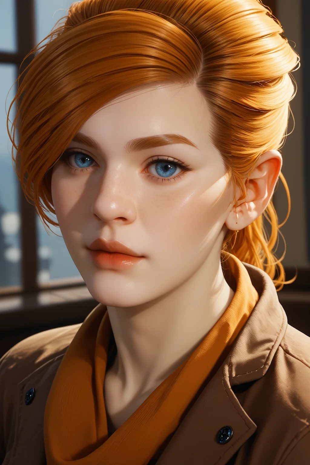 score_9, score_8_up, score_7_up,
<lora:SpiderMaryJ:1.0>
SpiderMaryJ, 1girl, orange hair, blue eyes, portrait