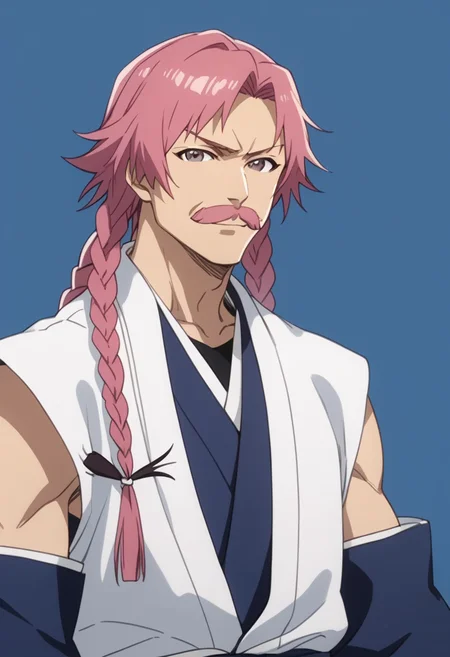 toshimoto jokusai bleach battle masters male characters Shinigami ao