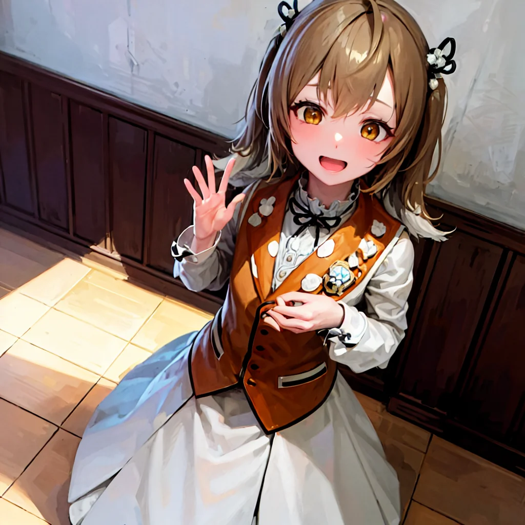 masterpiece, best quality, photorealistic, 3D, shiny_skin, shiny_hair, dynamic angle, beautiful detailed glow, HDR, Rembrandt lighting, colorful refraction, lens flare, bloom, film Reflection, chromatic aberration, light diffusion, public indecency, cowboy shot, deep meaning, physically-based rendering, bright, vibrant, intricate, 1girl,inaba haneru,<lora:inaba haneru:1.0>, :d