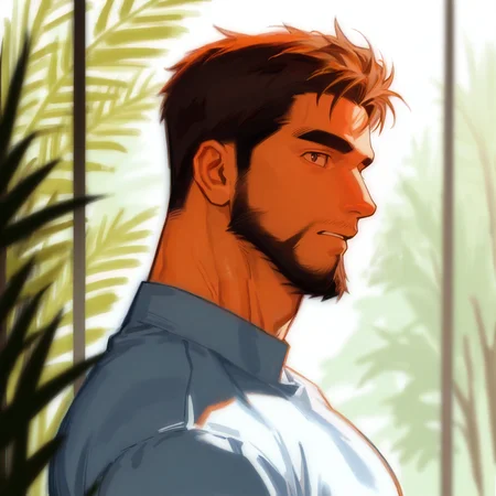 <lora:Stylized_lora-Anime-style_impasto_C_-illNoob:.7>
(very short hair, beard, bara, mature, facial hair, stubble, beard, full beard, sideburn, beard, a lot of beard, ), facial hair,male focus, muscular male, muscular male, bara, mature,  bara, mature, aixiwuganda_(20222192), very awa, masterpiece, best quality, absurdres, newest, perfect quality, detailed background, intricate details,
<lora:slider_Body Type_alpha1.0_rank4_noxattn_last:3><lora:style_Anime Summer Days 2 Style SDXL_LoRA_Pony Diffusion V6 XL:.6><lora:slider_cfg_scale_boost:.7><lora:Artist6p:.55>, Artist6p, Artist04p,<lora:slider_il_brightness_slider_d1:-1><lora:slider_il_contrast_slider_d1:-1><lora:slider_DarkSlider1.2_alpha1.0_rank16_full_300steps:-.6>
