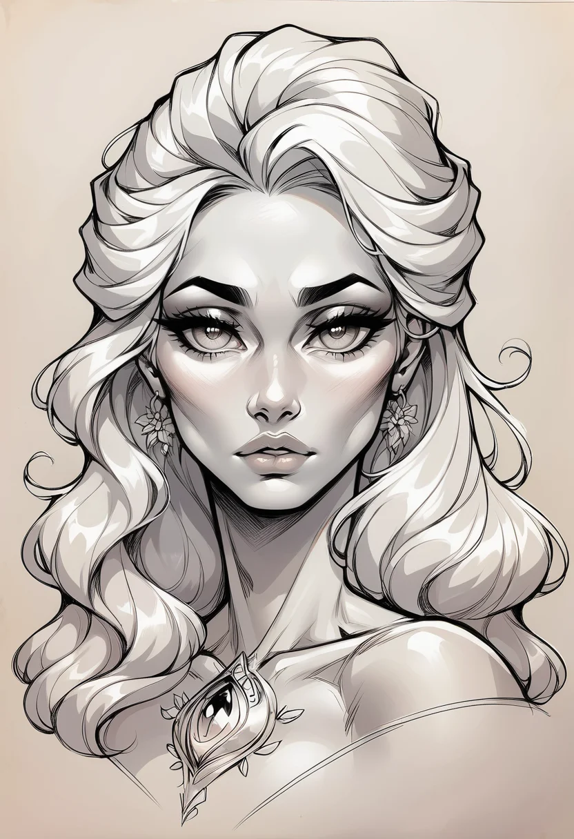 score_9, score_8_up, score_7_up, score_6_up, score_5_up, score_4_up, 1woman, digital art, beautiful eyes, sketch,
