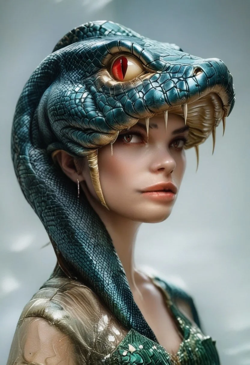 score_9, score_8_up, score_7_up, rating_safe, concept art, semi-realistic, 1girl, solo.
Young beautiful face, fit body,
SnakeMask, Snake helmet.