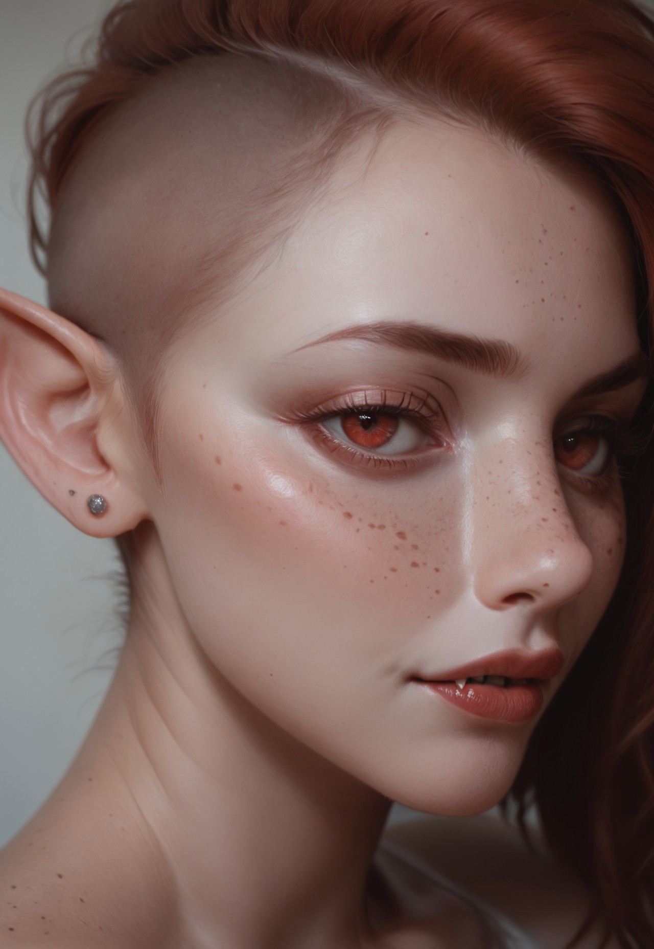score_9, score_8_up, score_7_up, 
1girl, AntanasiaXL, Vampire girl, upper body, face close up, very freckled, closed mouth,